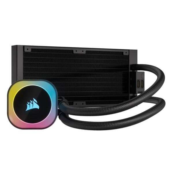 CPU Water Cooler Corsair H100i 240 Link RGB - Imagen 2