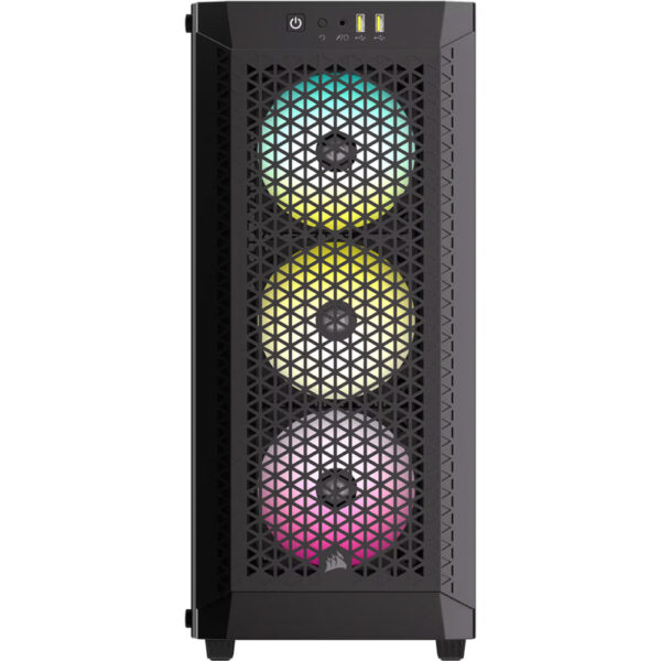 Gabinete Corsair 480T Airflow Black RGB - Imagen 5