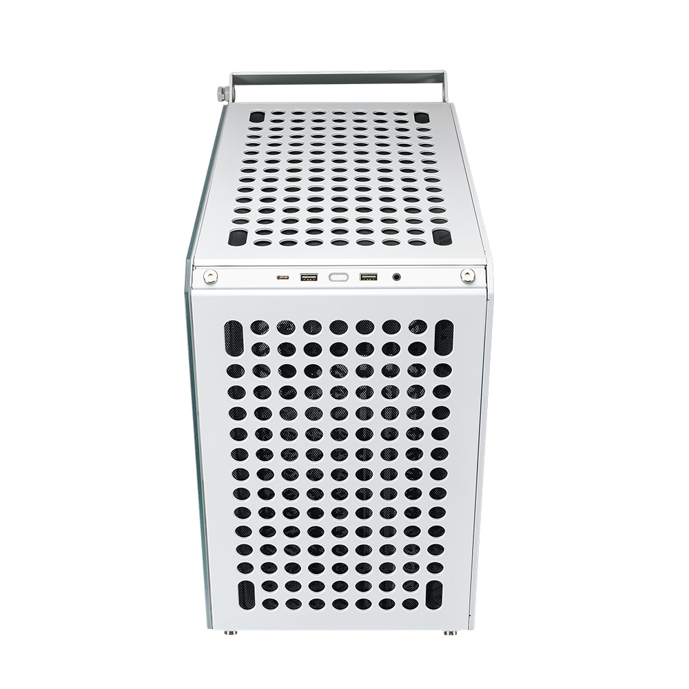GABINETE COOLERMASTER QUBE 500 FLATPACK WHITE