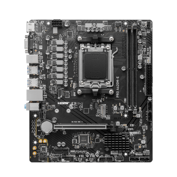 Motherboard MSI Pro A620M-E BOX M-ATX AM5 - Imagen 2