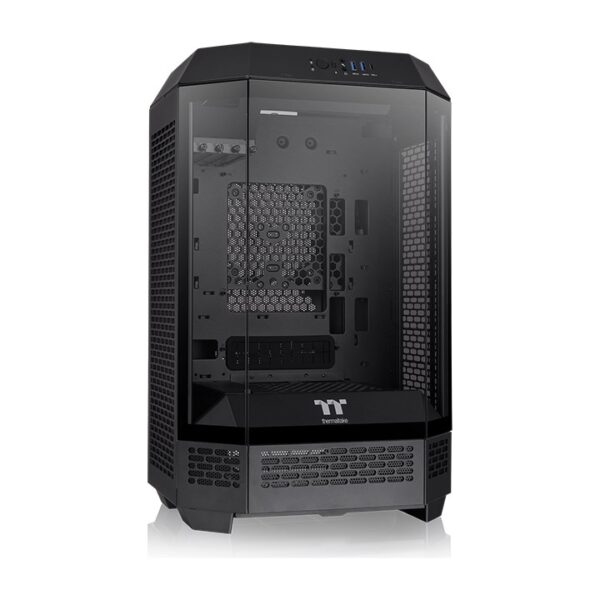 Gabinete Thermaltake The Tower 300 Black Tempered Glass - Imagen 3