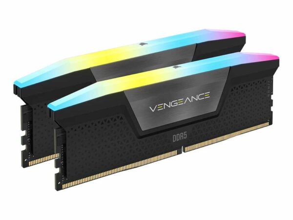 Memoria Ram DDR5 64GB (2x32GB) 5600 Mhz Corsair Vengeance RGB Black - Imagen 3