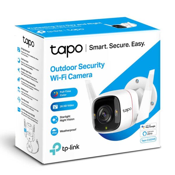 Camara IP Wifi TP-LINK TAPO C320WS Exterior Videovigilancia - Imagen 2