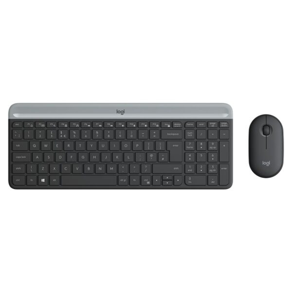 Teclado+Mouse Logitech Wireless MK470 Slim Black - Imagen 4