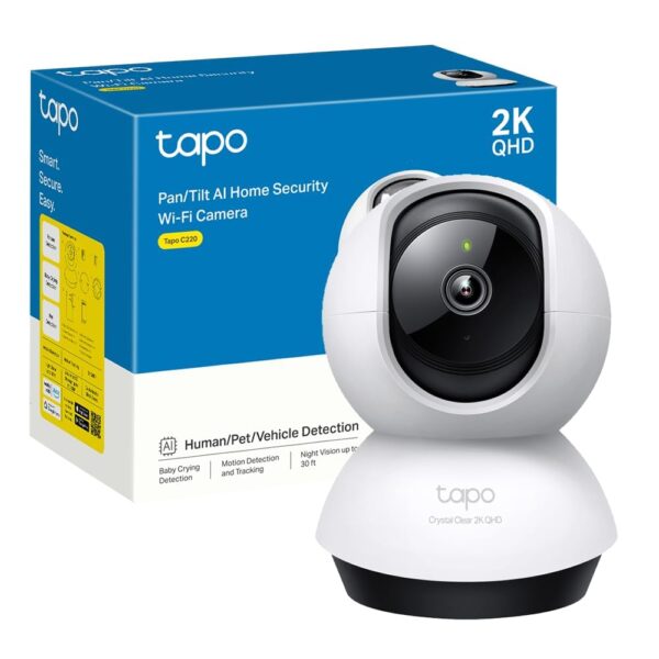 Camara IP Wifi TP-Link TAPO C220 Interior 1080p 360º - Imagen 2