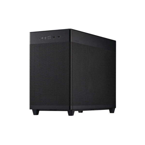 Gabinete Asus AP201 TG Black Micro-ATX