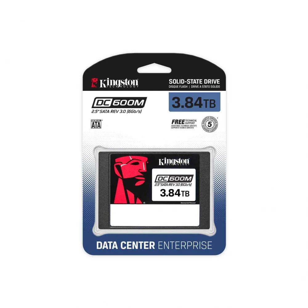 DISCO SSD 4TB KINGSTON DC600 SATA III 2.5 P/SERVER