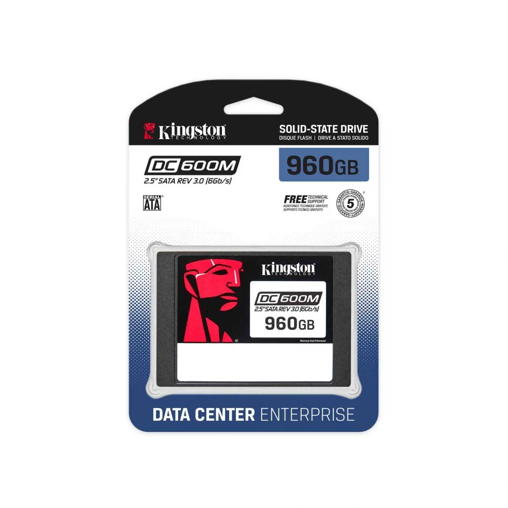 DISCO SSD 960GB KINGSTON KC600 SATA III 2.5 P/SERVER