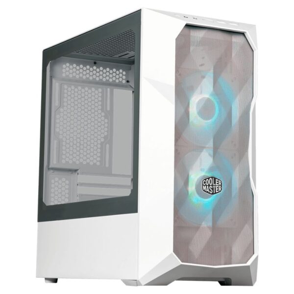 Gabinete CoolerMaster Masterbox TD300 Mesh White - Imagen 5