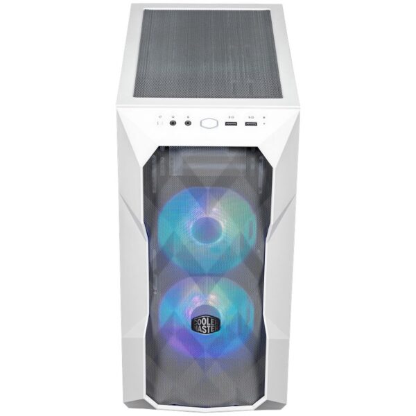 Gabinete CoolerMaster Masterbox TD300 Mesh White - Imagen 3