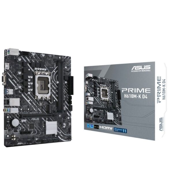 Motherboard 1700 13 Gen Asus Prime H610M K CSM DDR4 47876 1 1