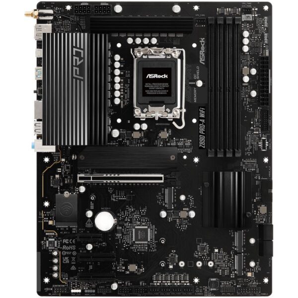 Motherboard Asrock (LGA1851) Z890 Pro-A Wifi - Imagen 2