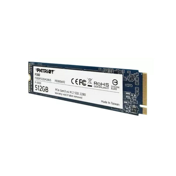 Disco SSD 512GB Patriot P300 M.2 PCIe Gen3 X4 - Imagen 2