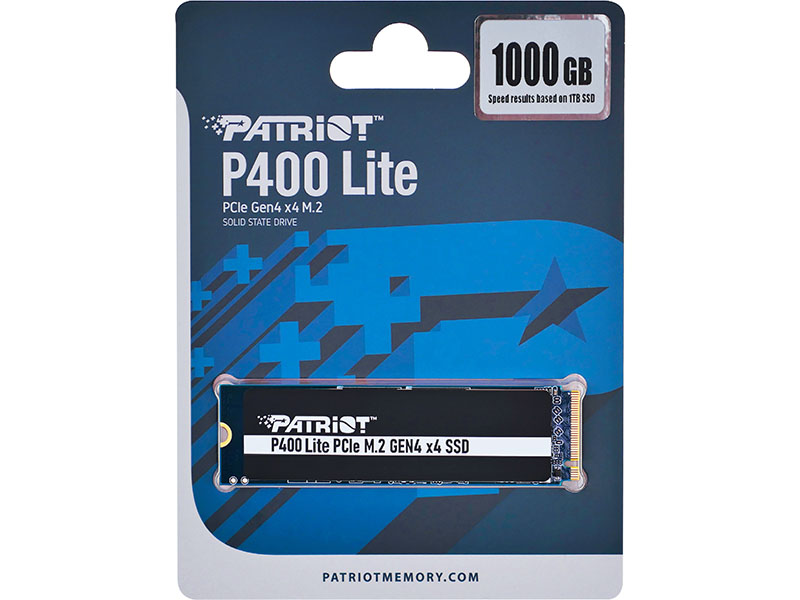 DISCO SSD 1TB PATRIOT P400 LITE NVME PCIE