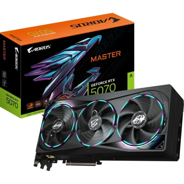 Placa de Video RTX 5070 Gigabyte AORUS Master 12GB 1000x1000 1