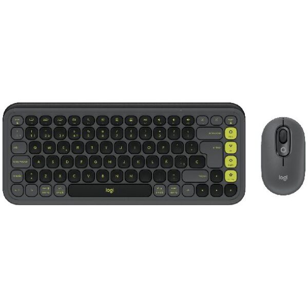 combo teclado y mouse logitech pop icon grafito 920013052 0