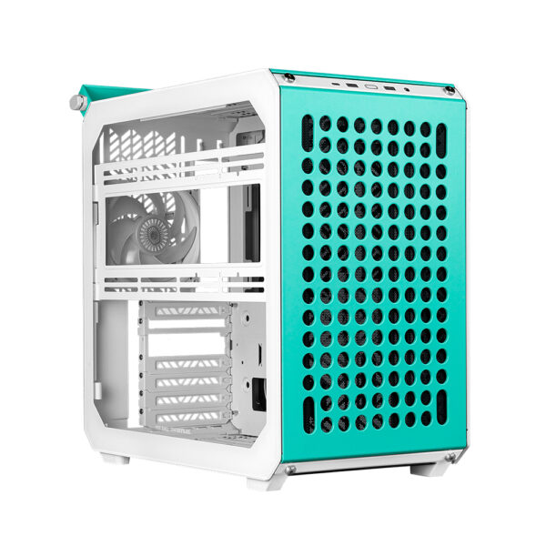 Gabinete CoolerMaster Qube 500 Flatpack Macaron Edition - Imagen 2