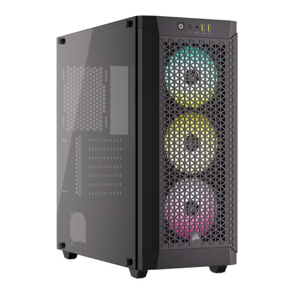 Gabinete Corsair 480T Airflow Black RGB - Imagen 4