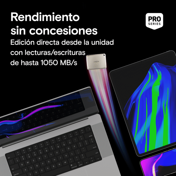 Disco Externo SSD 1TB Crucial X9 Pro Para Mac - Imagen 2