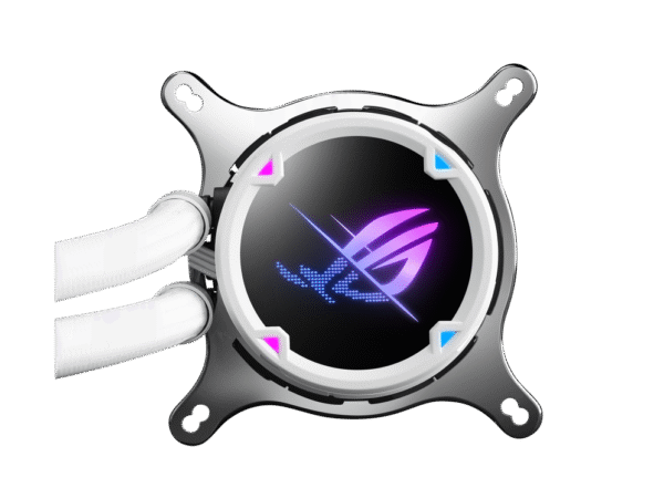CPU Water Cooler Asus Rog Strix LC II 240 ARGB White Edition - Imagen 2