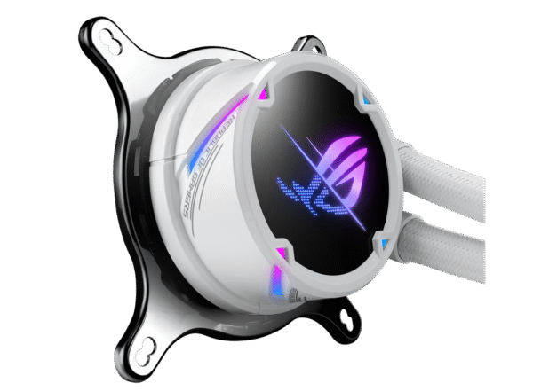CPU Water Cooler Asus Rog Strix LC II 240 ARGB White Edition - Imagen 3