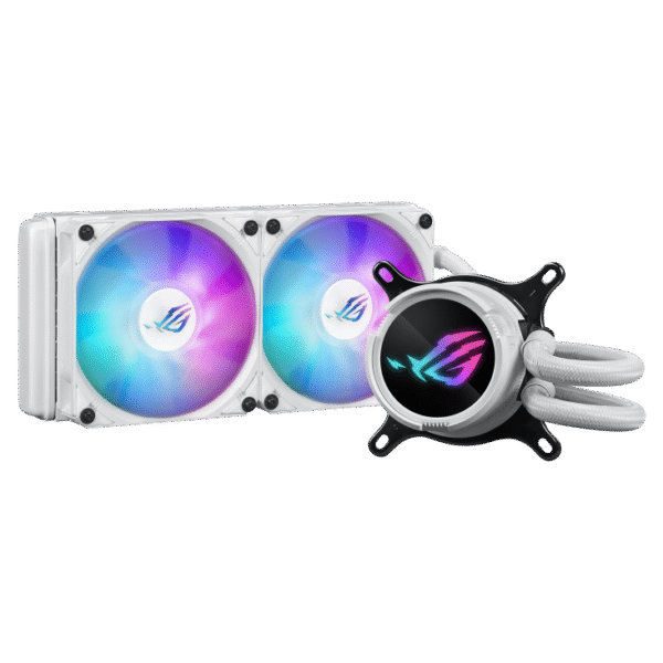 CPU Water Cooler Asus Rog Strix LC III 240 ARGB White - Imagen 2