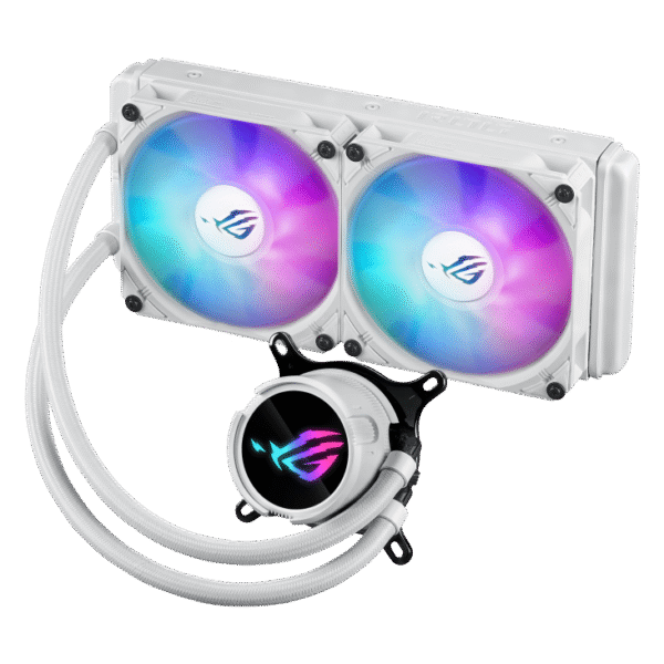 CPU Water Cooler Asus Rog Strix LC III 240 ARGB White - Imagen 3