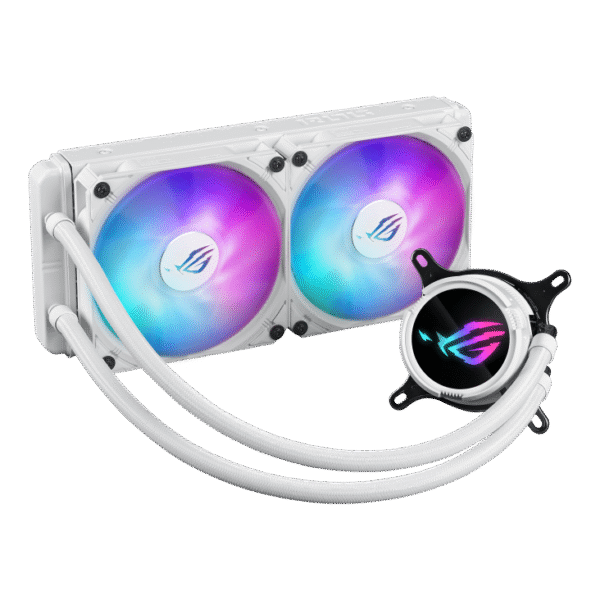 CPU Water Cooler Asus Rog Strix LC III 240 ARGB White - Imagen 4