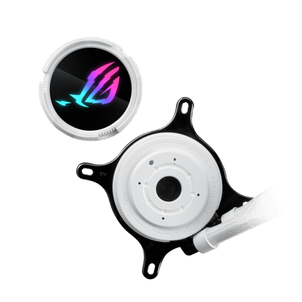 CPU Water Cooler Asus Rog Strix LC III 240 ARGB White - Imagen 5
