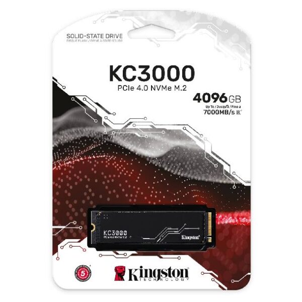 hd ssd 4tb kingston kc3000 m2 nvme gen4 7000mbs 2280 1