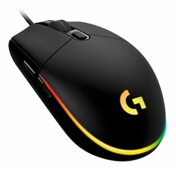 mouse logitech g203 gaming lightsync black 910005793 0