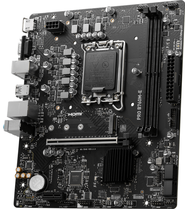 Motherboard MSI B760M-E PRO DDR5 LGA1700 - Imagen 2