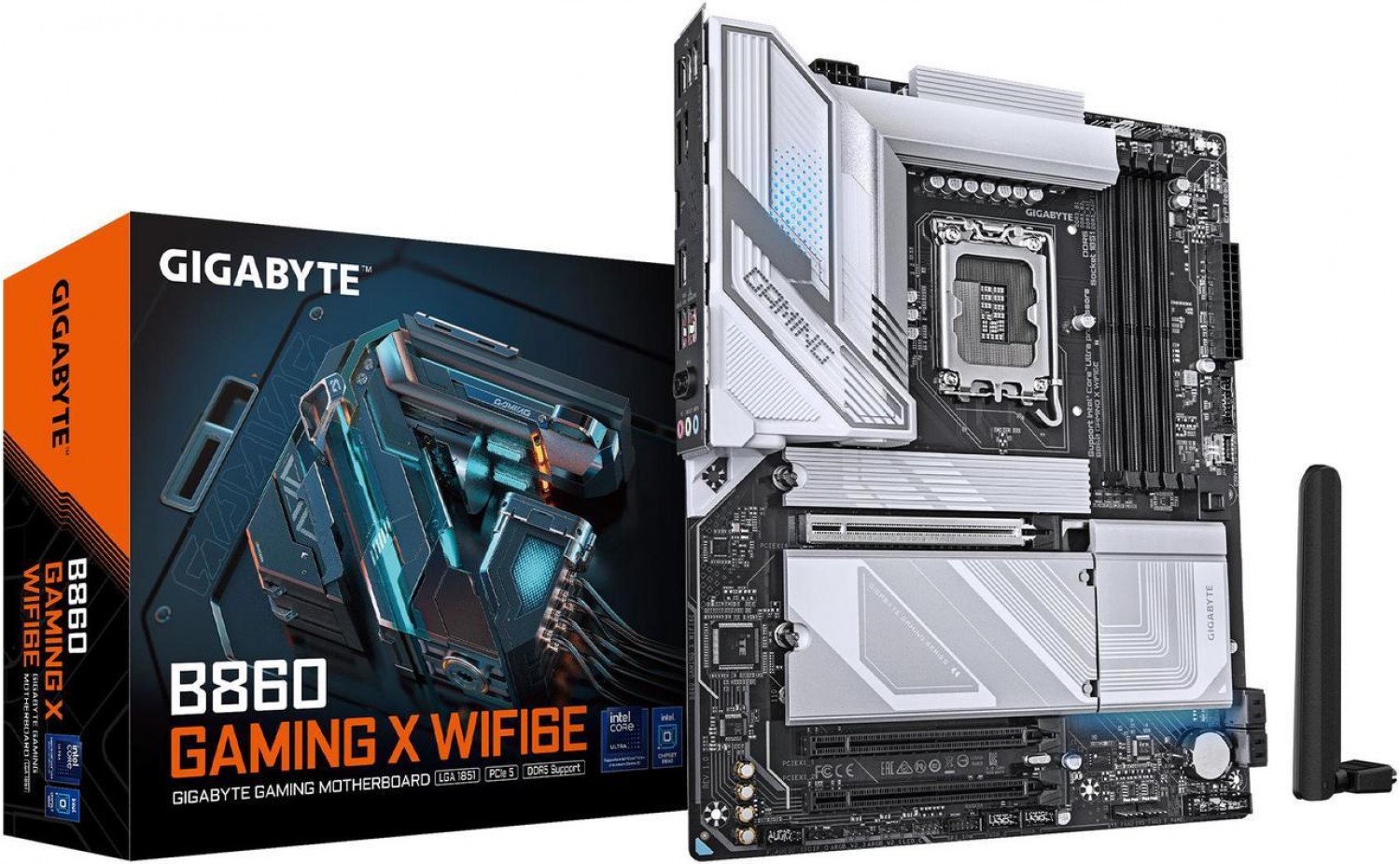 MOTHERBOARD GIGABYTE B860 GAMING X WIFI6E 1.0 LGA1851