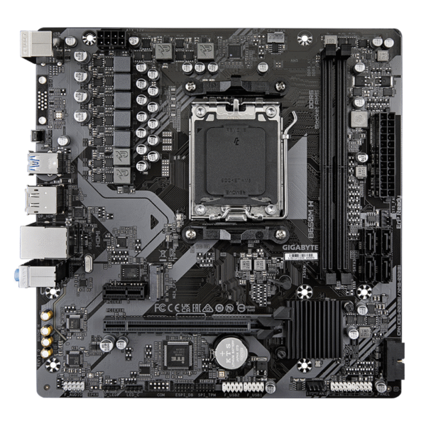 Motherboard Gigabyte B650M H 1.2 AM5 - Imagen 2