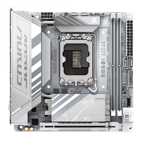Motherboard Gigabyte B860I Aorus Pro Ice 1.0 LGA1851 - Imagen 3