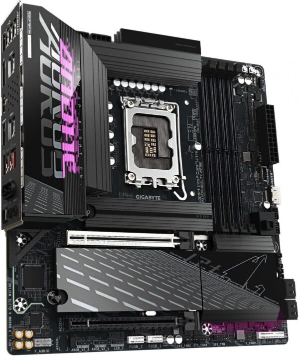 Motherboard Gigabyte B860M A Elite WiFi6e 1.0 LGA1851 - Imagen 4