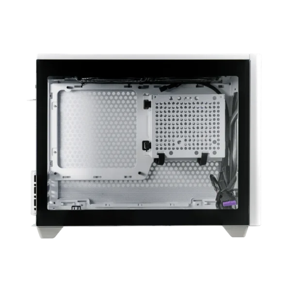 Gabinete CoolerMaster Masterbox NR 200P White + Riser - Imagen 3