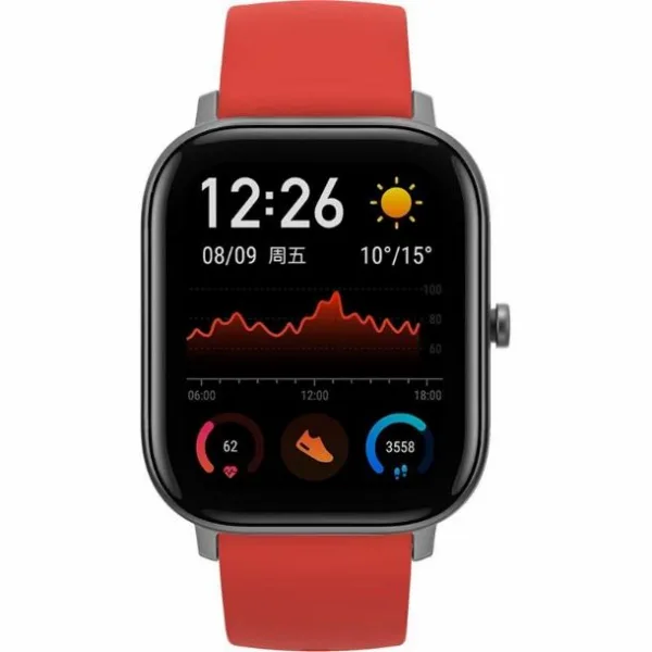 smartwatch xiaomi amazfit gts vermilion orange 0