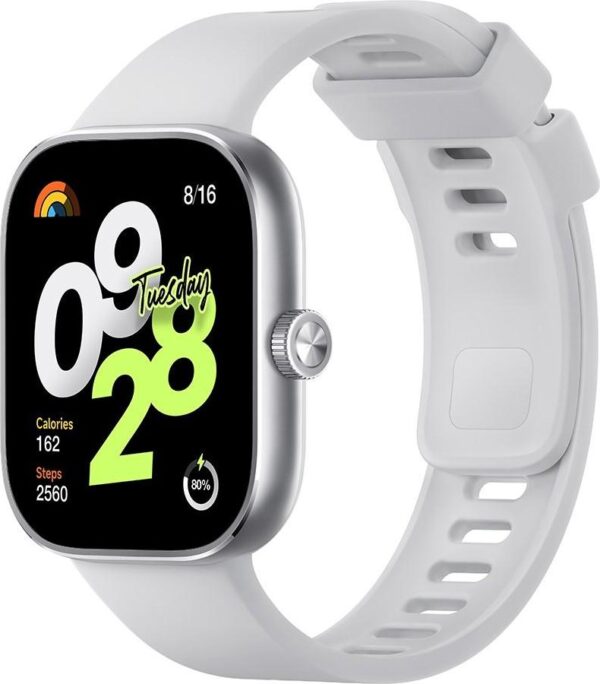 smartwatch xioami redmi watch 4 plata bhr7848gl grande