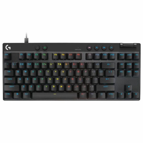 teclado logitech g pro x tkl rapid black ingles 920013131 0