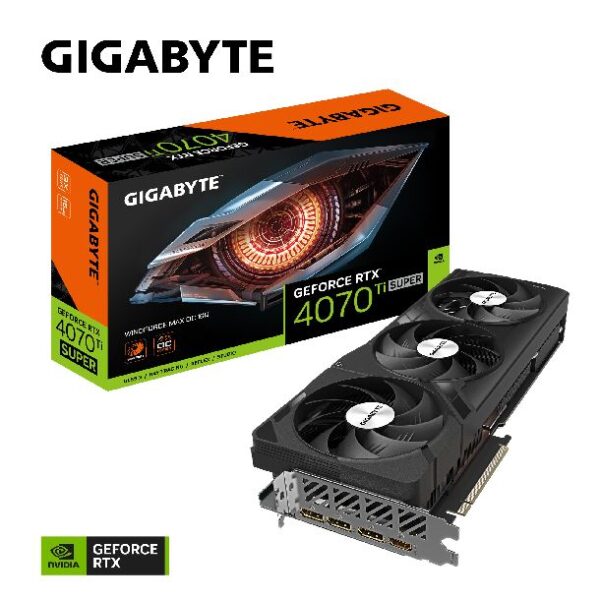 video geforce rtx 4070 ti super 16gb gigabyte windforce max oc 0