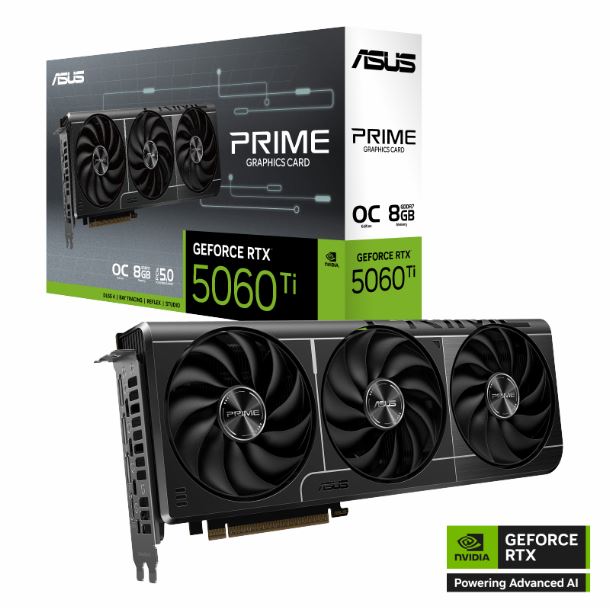PLACA DE VIDEO RTX 5060 TI ASUS PRIME 8GB OC