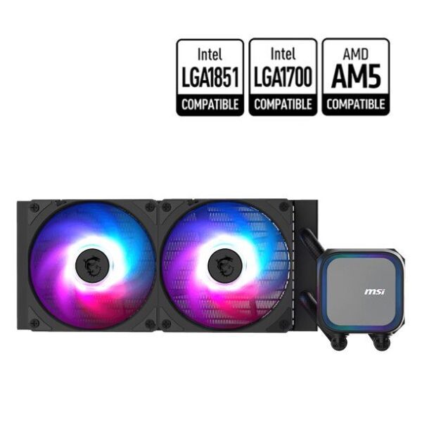 watercooler 240mm msi mag coreliquid a13 240 0