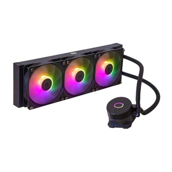 watercooler 360mm coolermaster masterliquid ml360l core argb 0