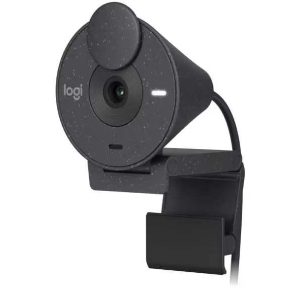 webcam logitech brio 300 graphite fhd 960001413 0